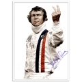 Hollywood Photographic Poster - Steve McQueen, LeMans